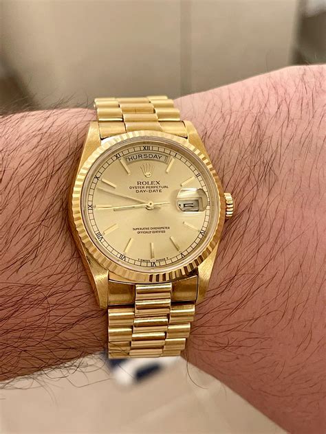 rolex 18238 first year|Rolex day date 18238 price.